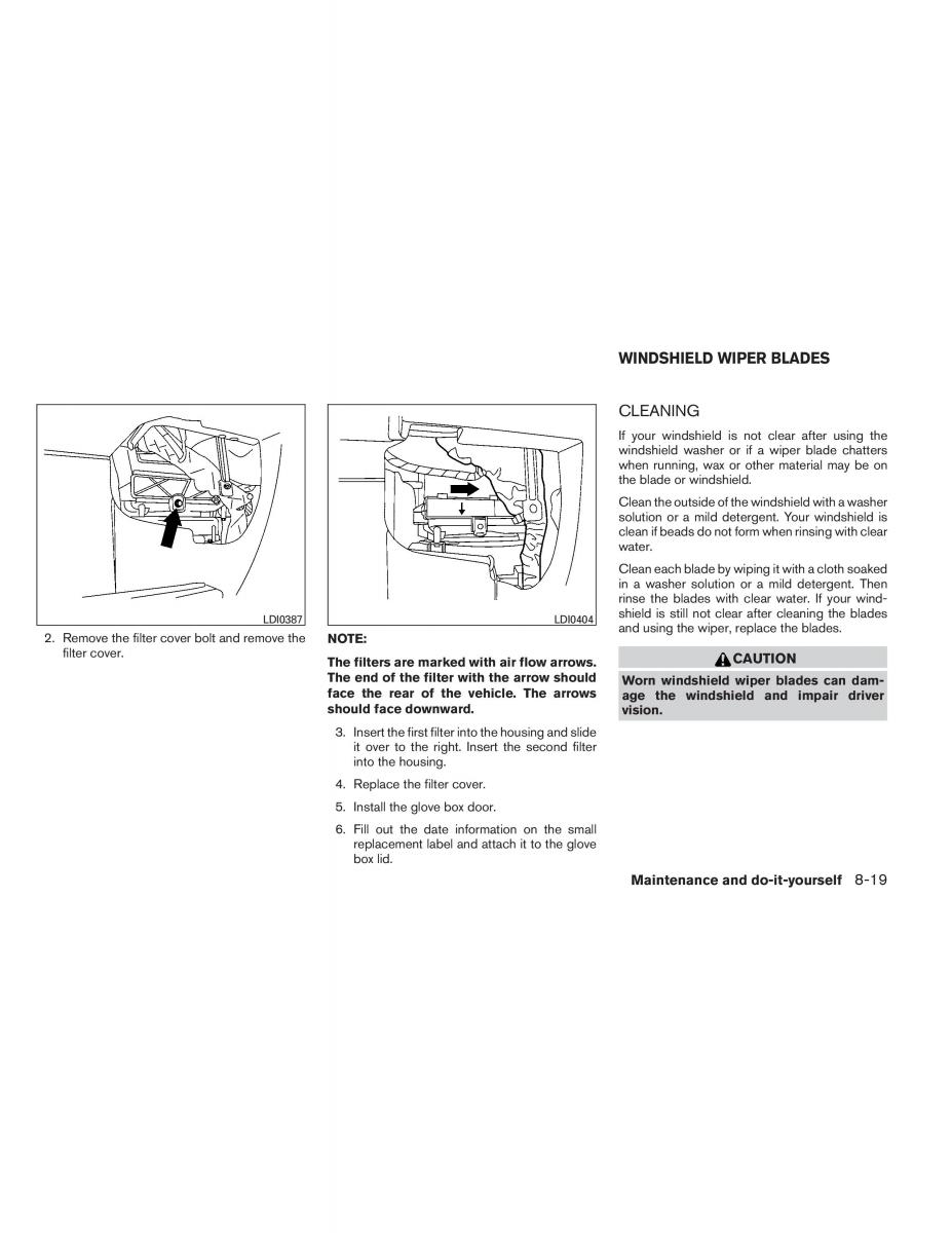 Nissan Titan I 1 owners manual / page 328