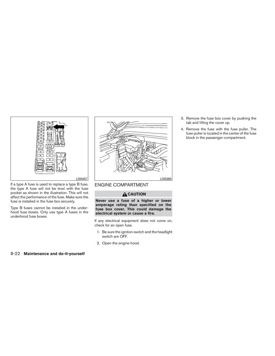 Nissan Titan I 1 owners manual / page 331