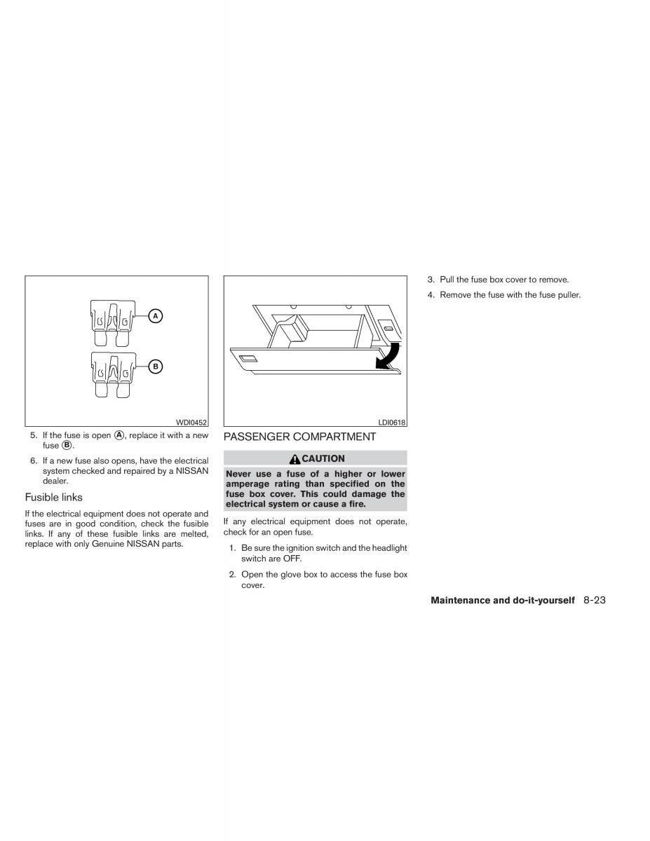 Nissan Titan I 1 owners manual / page 332