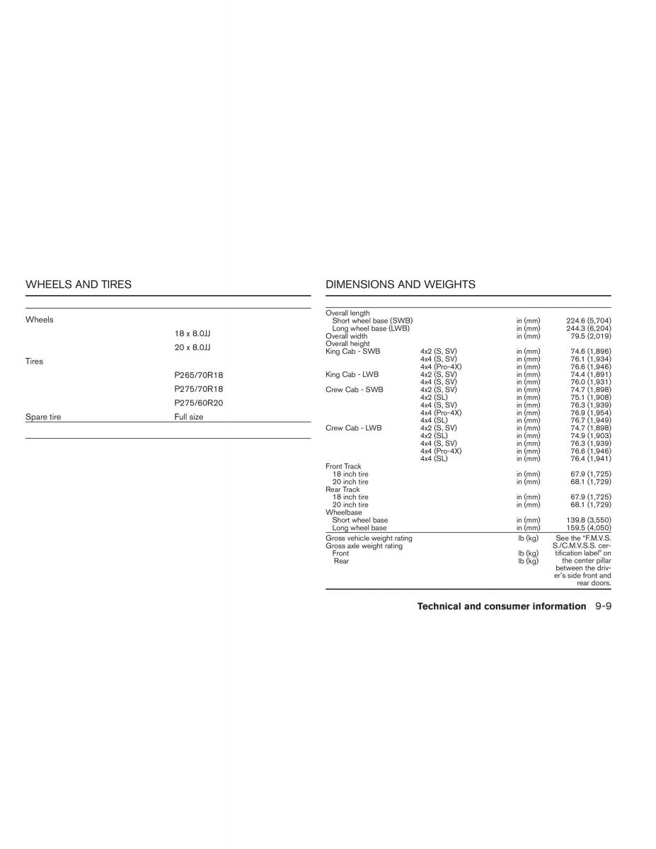 Nissan Titan I 1 owners manual / page 362