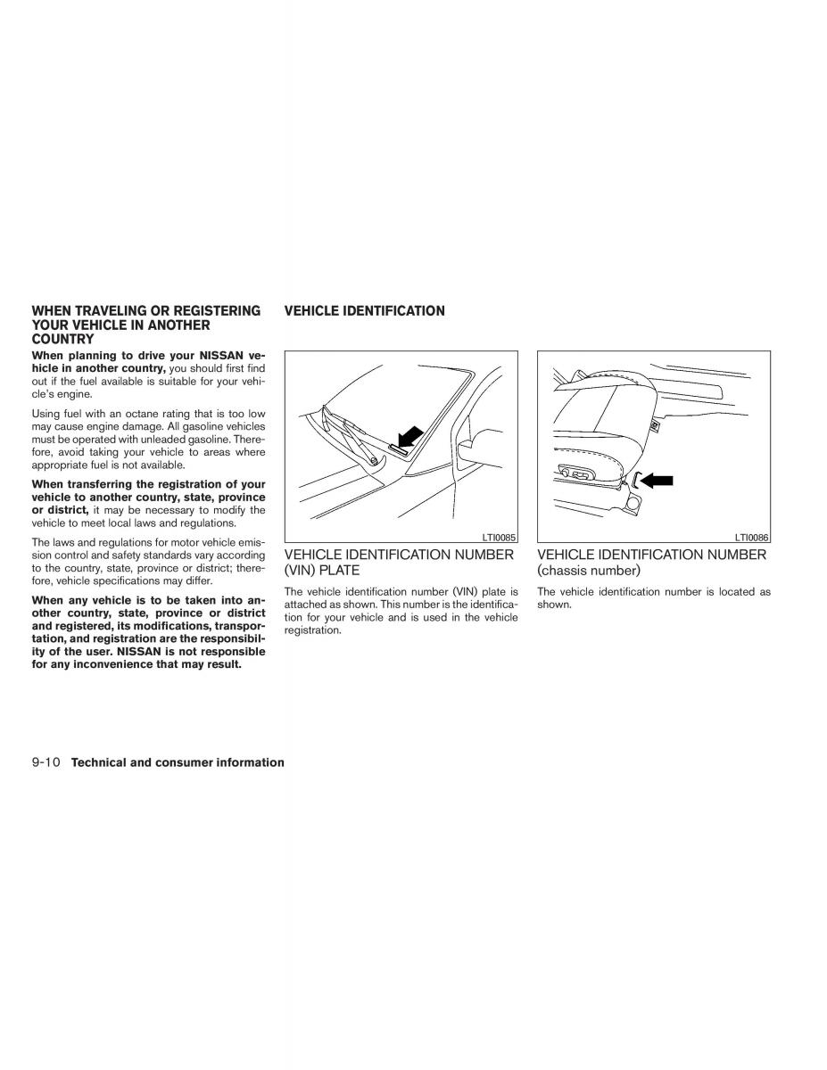 Nissan Titan I 1 owners manual / page 363