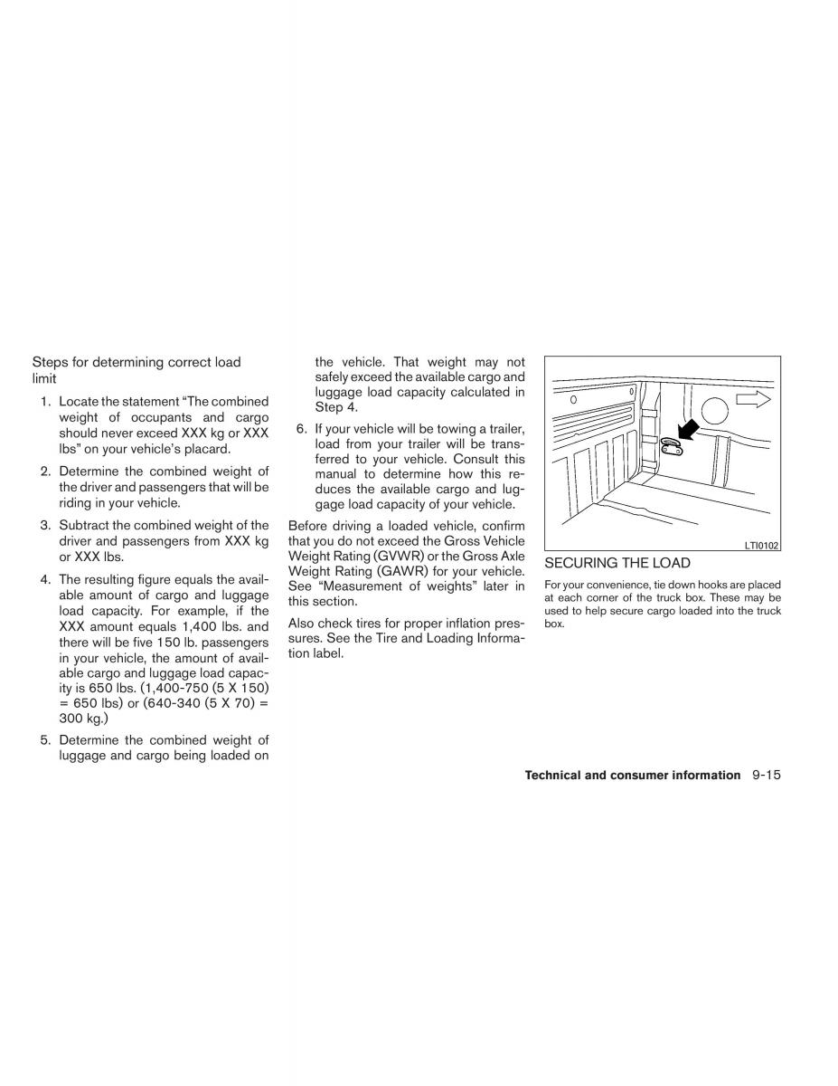 Nissan Titan I 1 owners manual / page 368