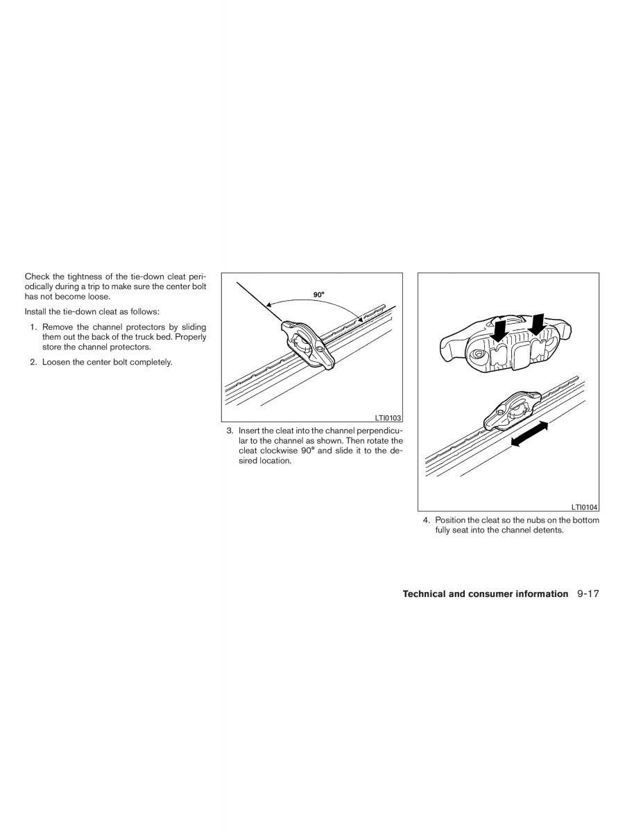 Nissan Titan I 1 owners manual / page 370