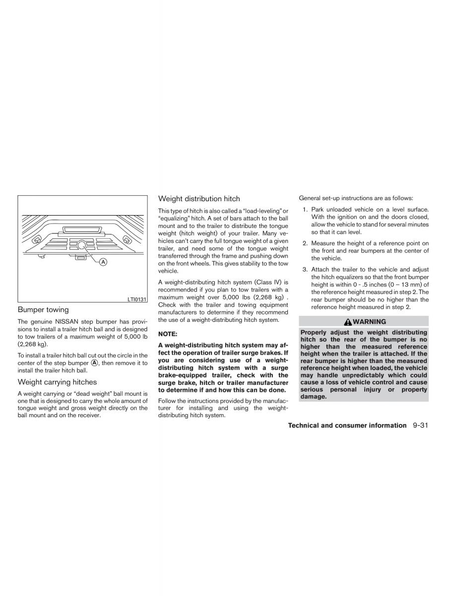 Nissan Titan I 1 owners manual / page 384