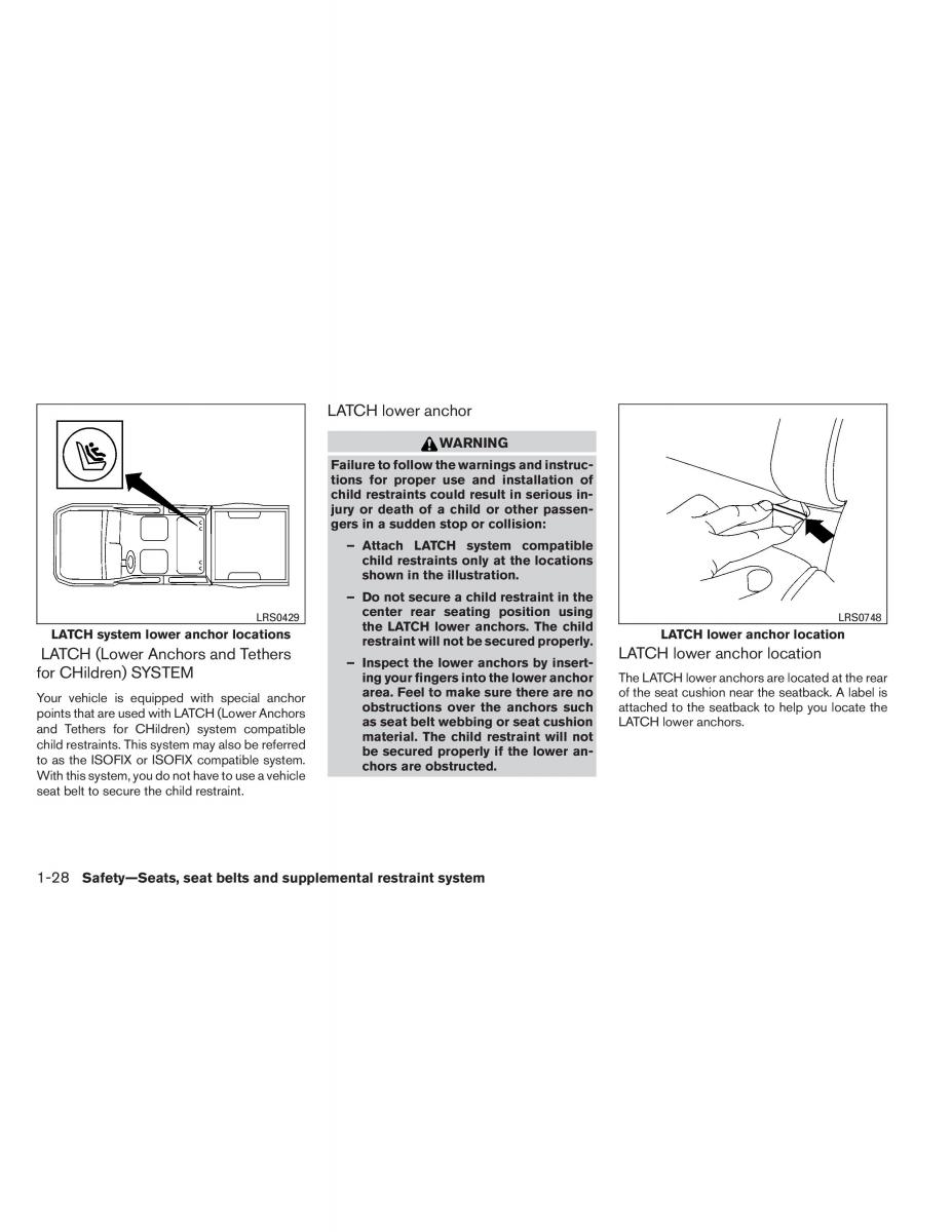 Nissan Titan I 1 owners manual / page 45