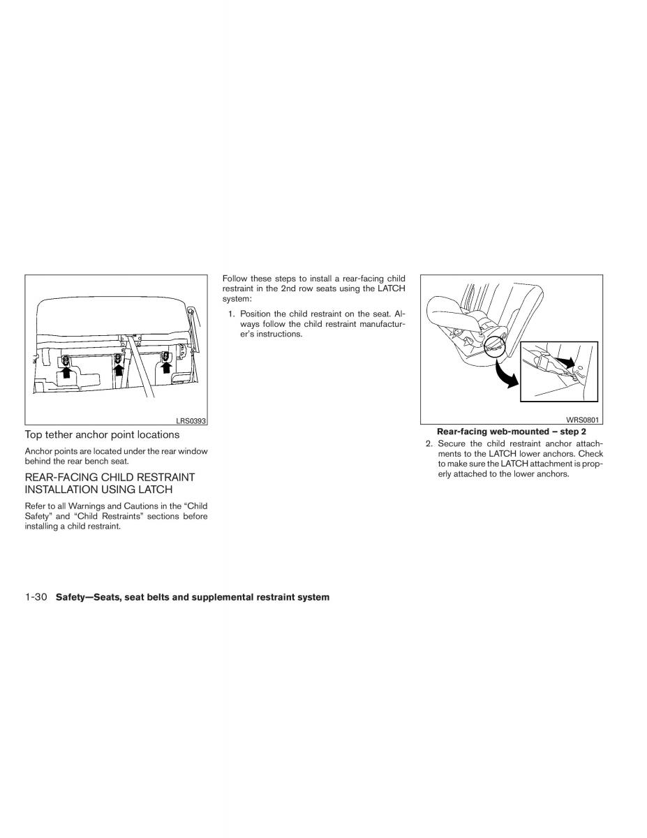 Nissan Titan I 1 owners manual / page 47