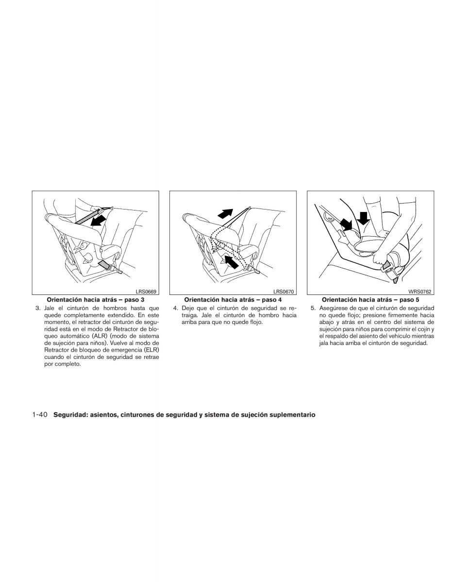 Nissan Titan I 1 manual del propietario / page 58