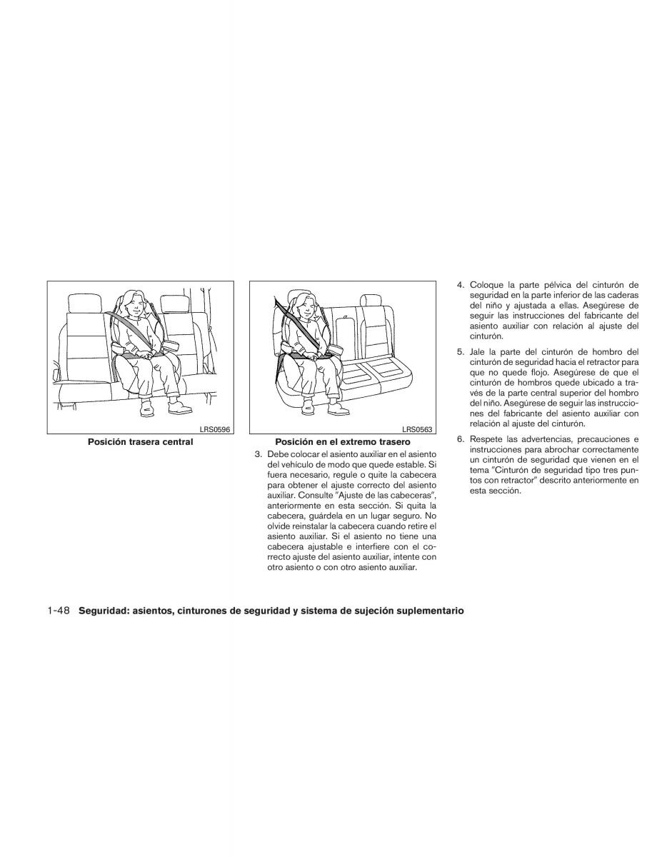 Nissan Titan I 1 manual del propietario / page 66