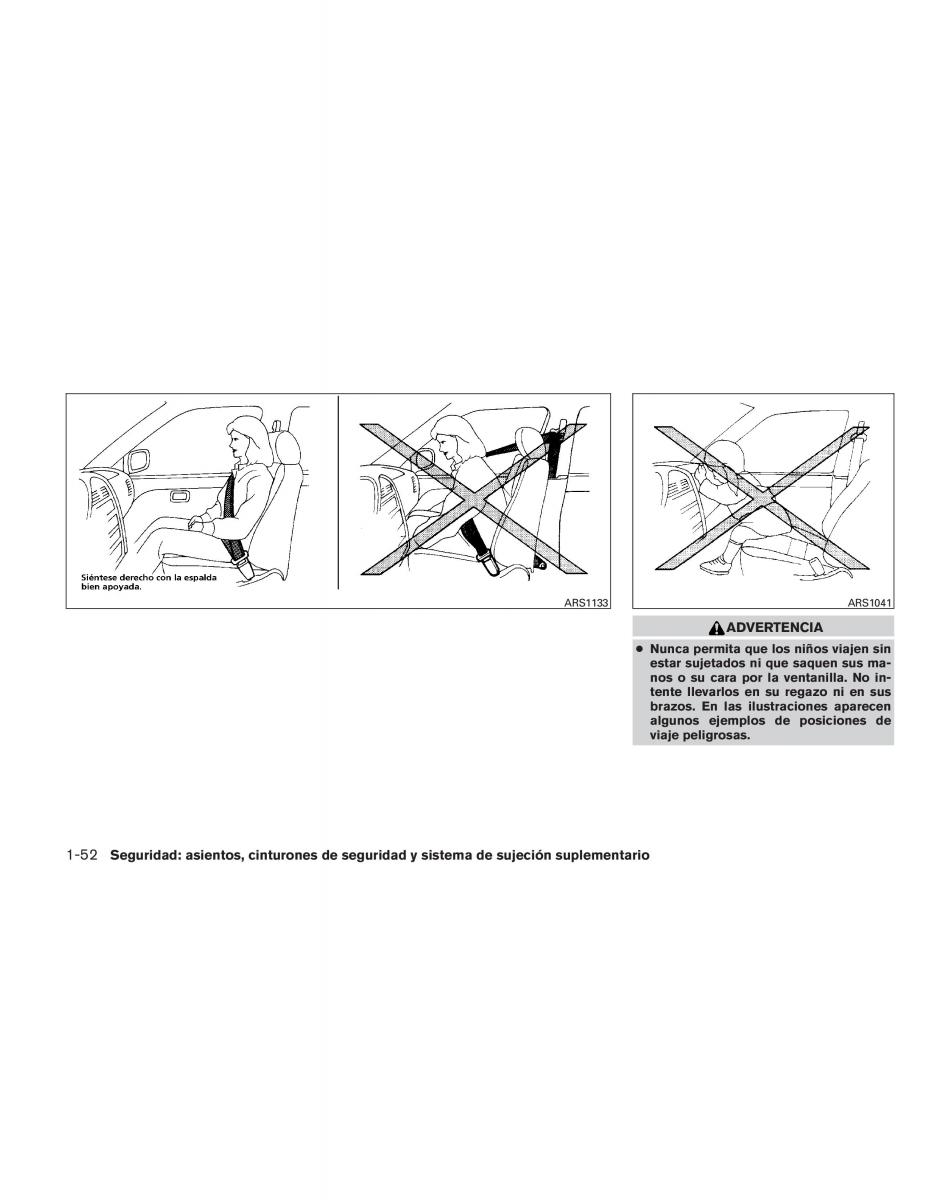 Nissan Titan I 1 manual del propietario / page 70