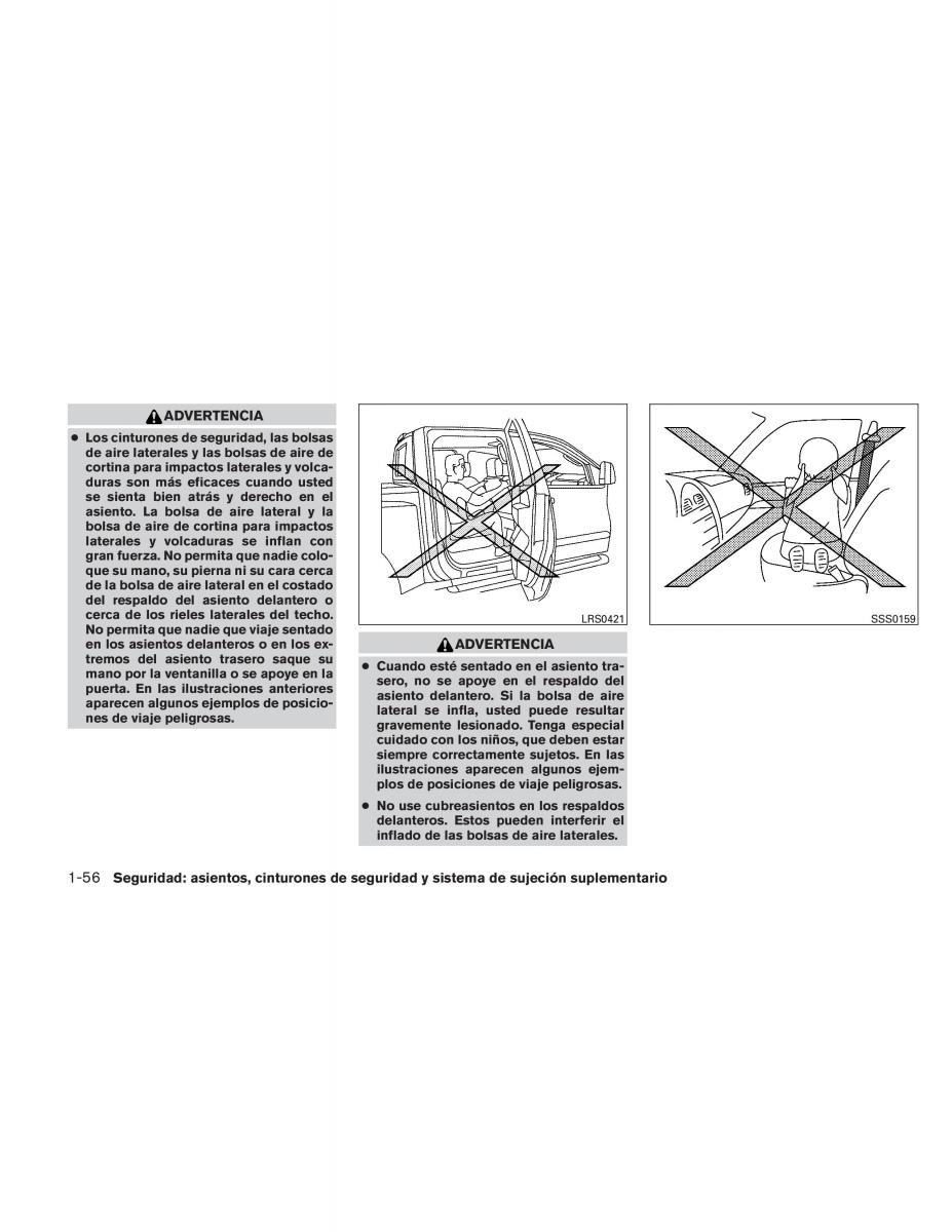 Nissan Titan I 1 manual del propietario / page 74