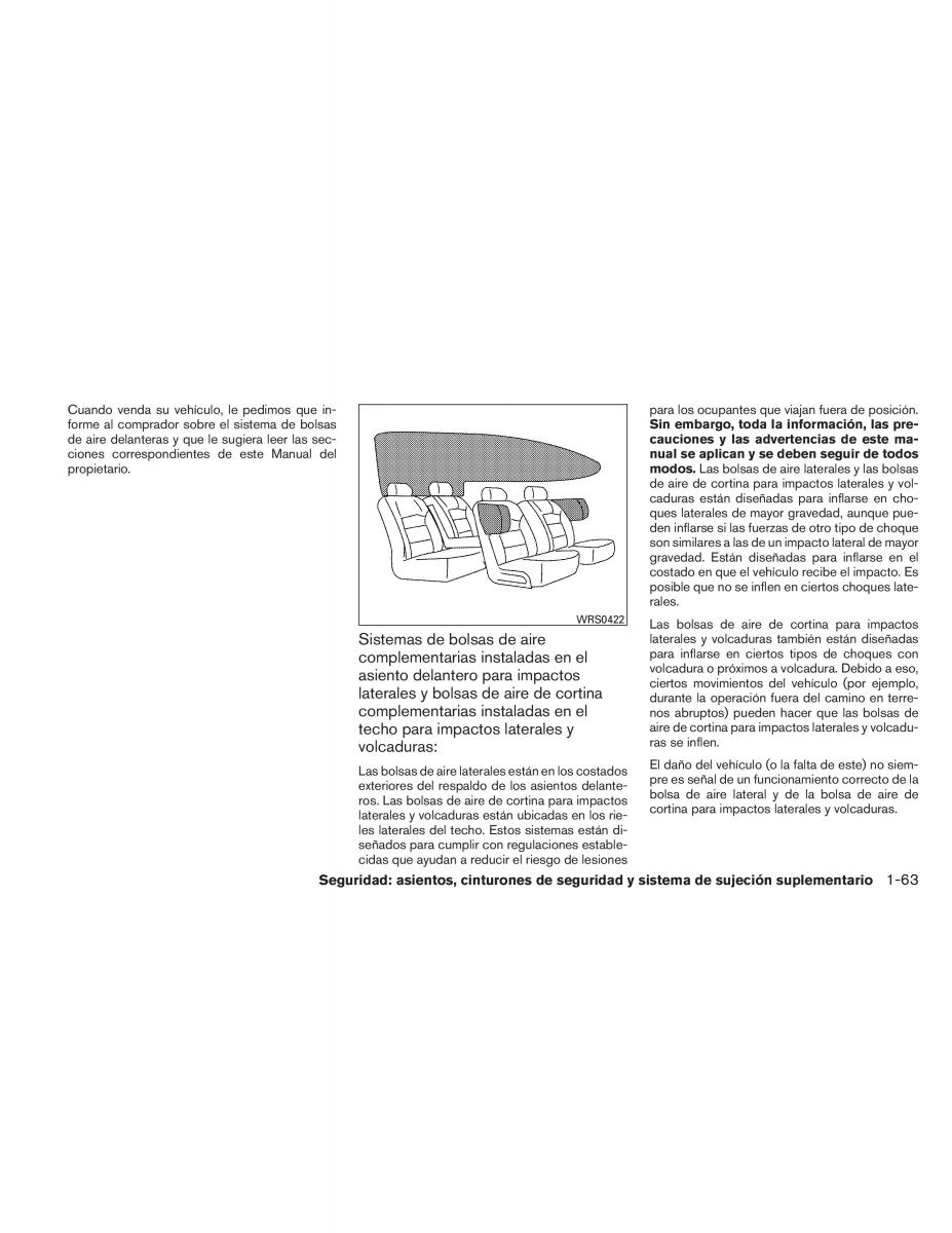 Nissan Titan I 1 manual del propietario / page 81