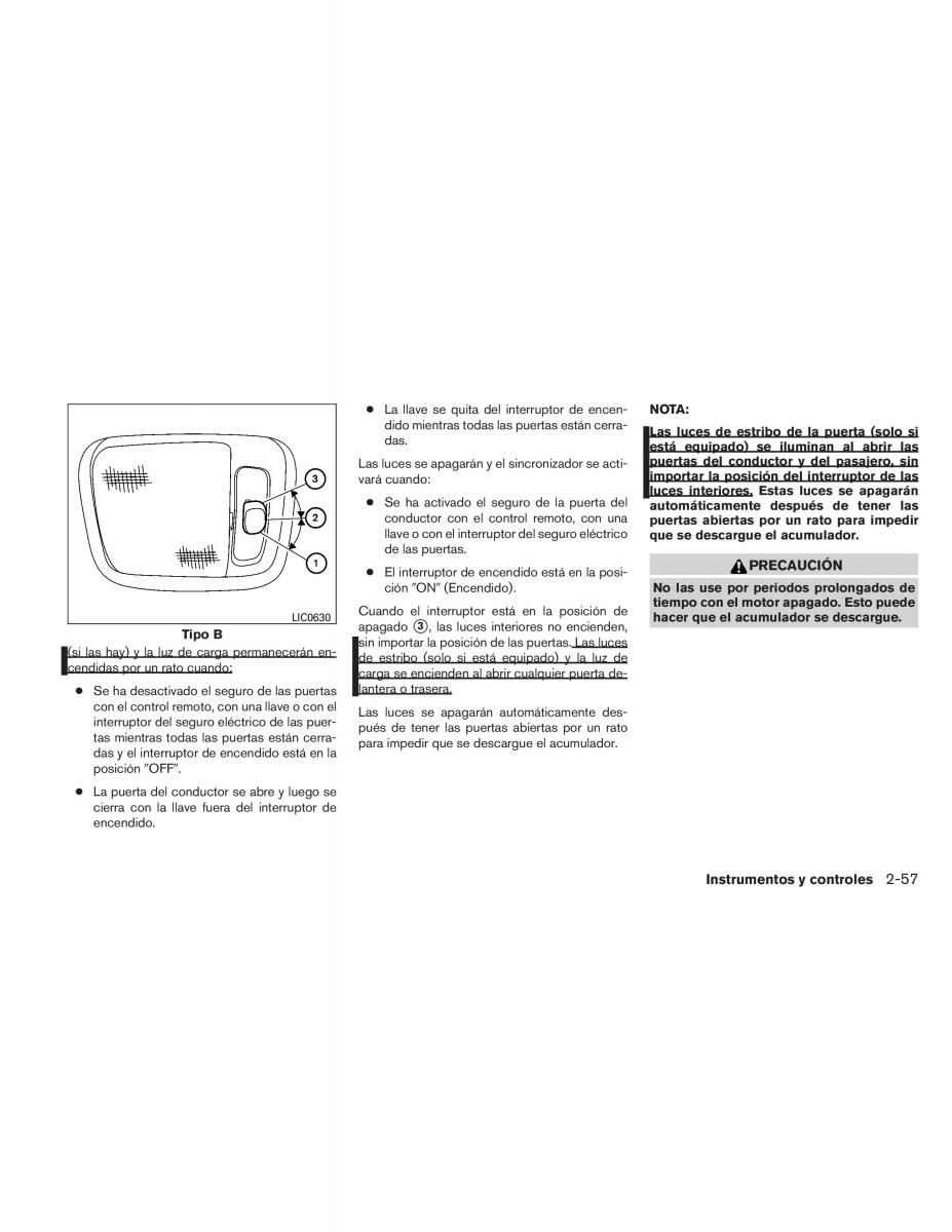 Nissan Titan I 1 manual del propietario / page 145