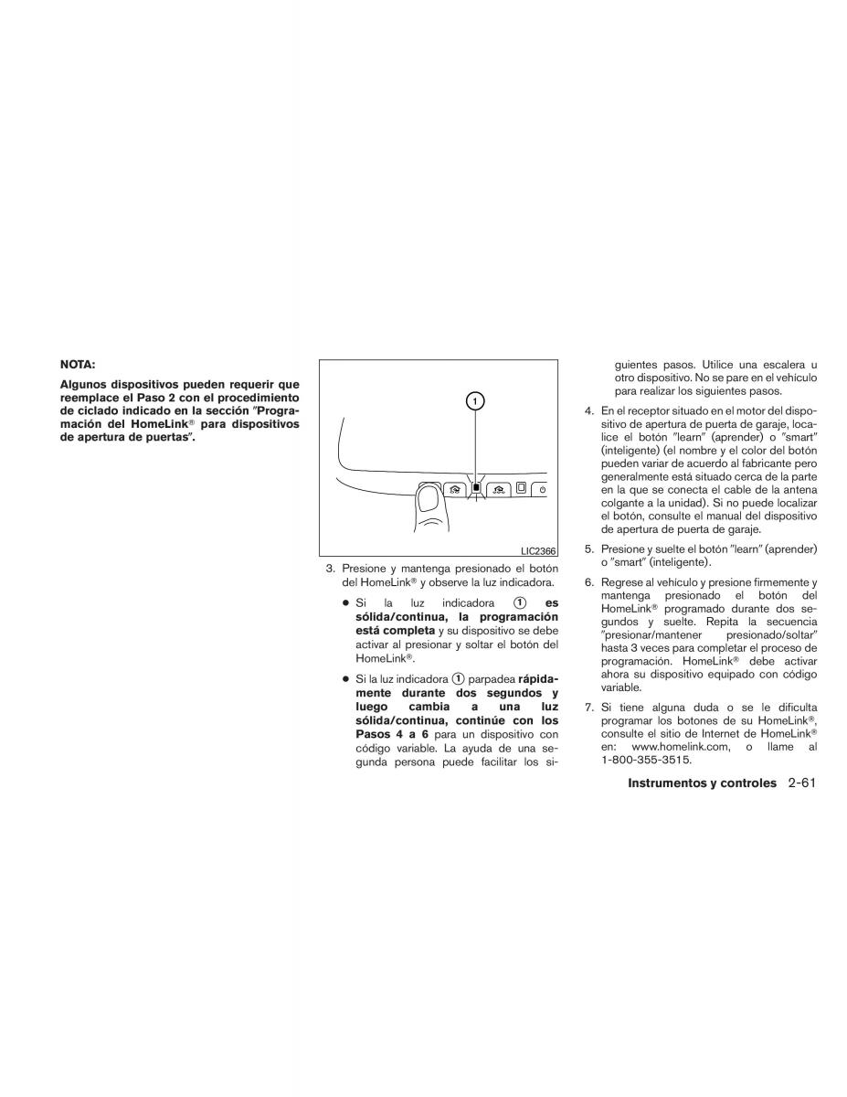 Nissan Titan I 1 manual del propietario / page 149