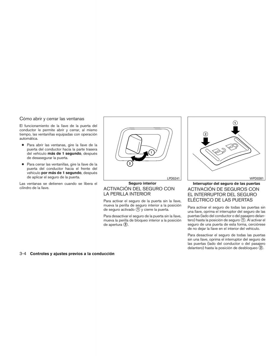 Nissan Titan I 1 manual del propietario / page 156