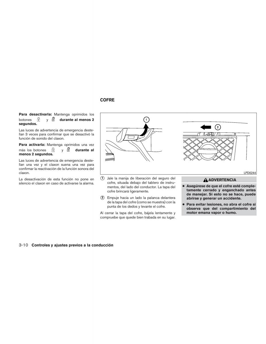 Nissan Titan I 1 manual del propietario / page 162