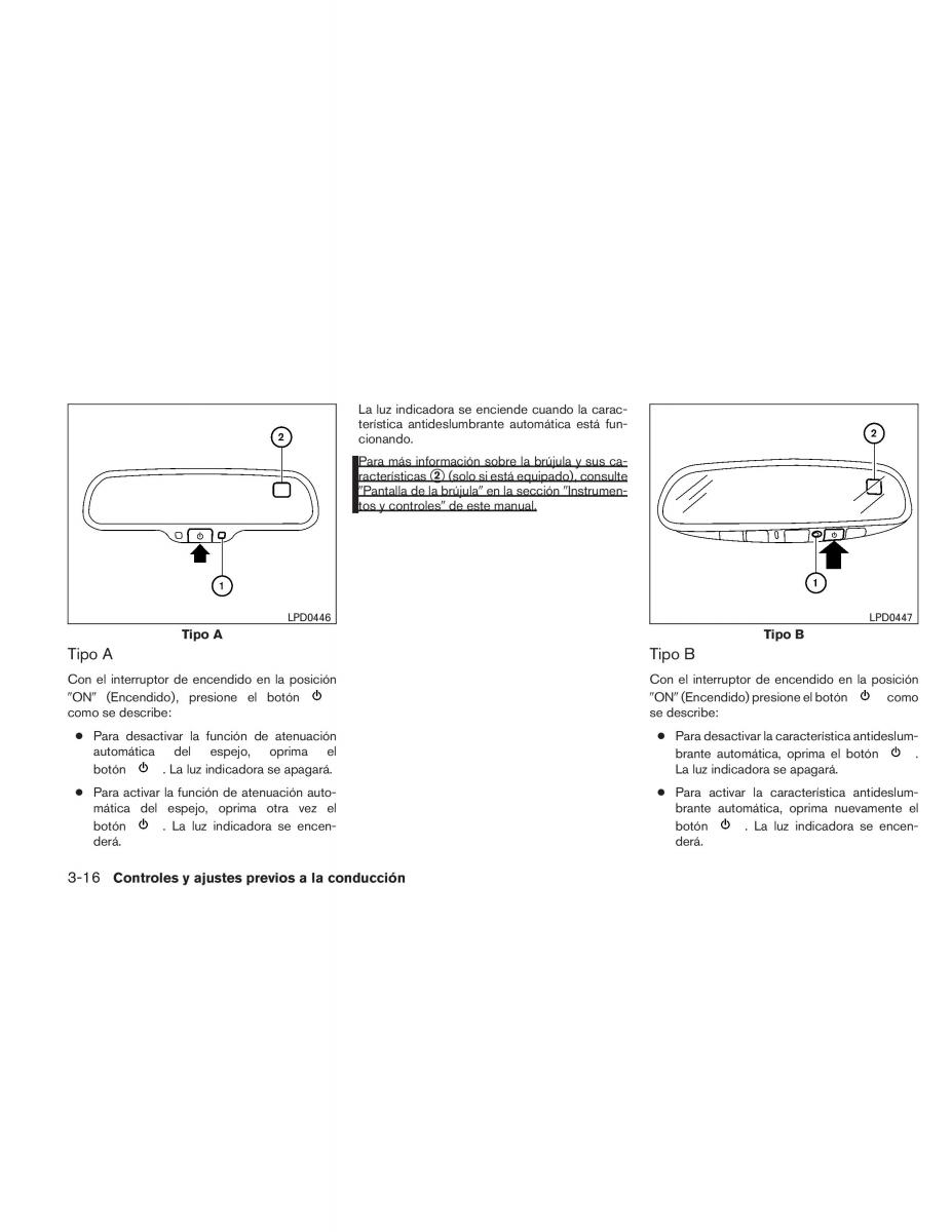 Nissan Titan I 1 manual del propietario / page 168