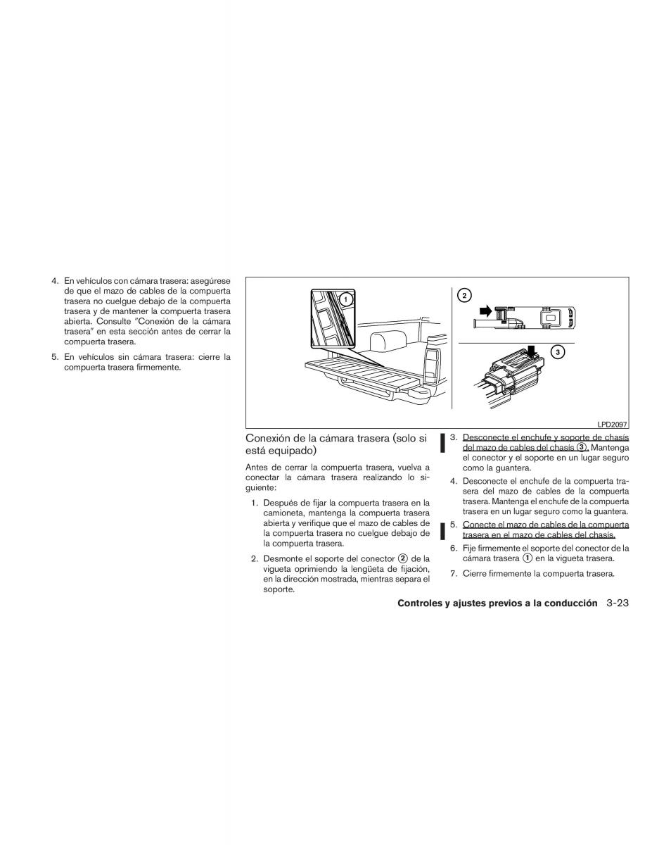 Nissan Titan I 1 manual del propietario / page 175