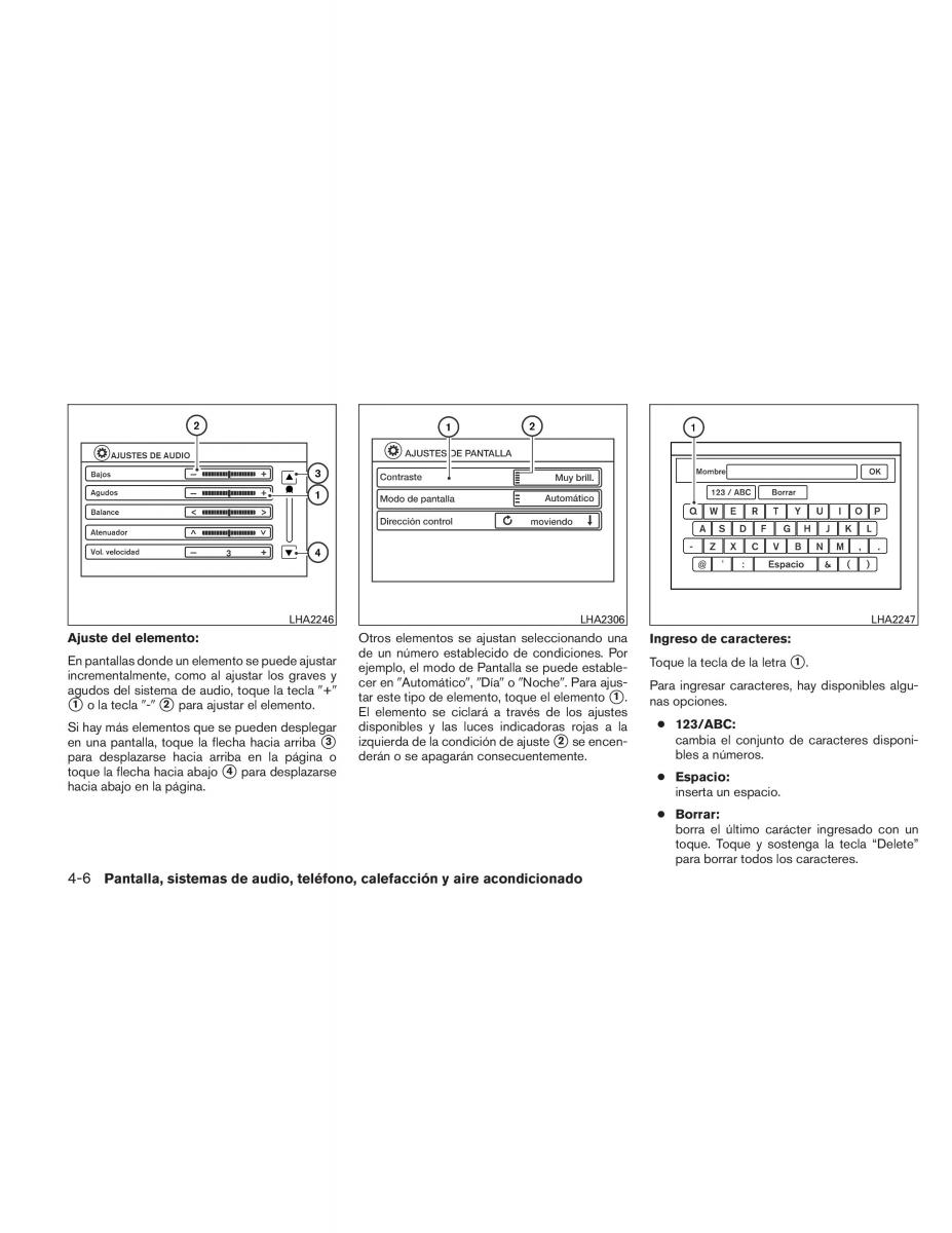 Nissan Titan I 1 manual del propietario / page 186