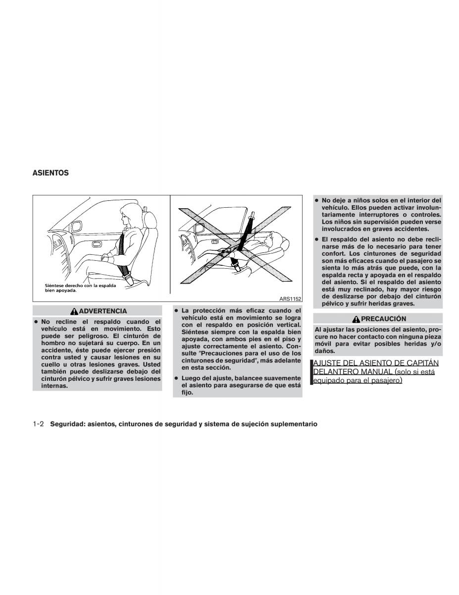 Nissan Titan I 1 manual del propietario / page 20