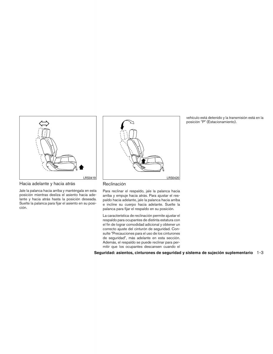 Nissan Titan I 1 manual del propietario / page 21