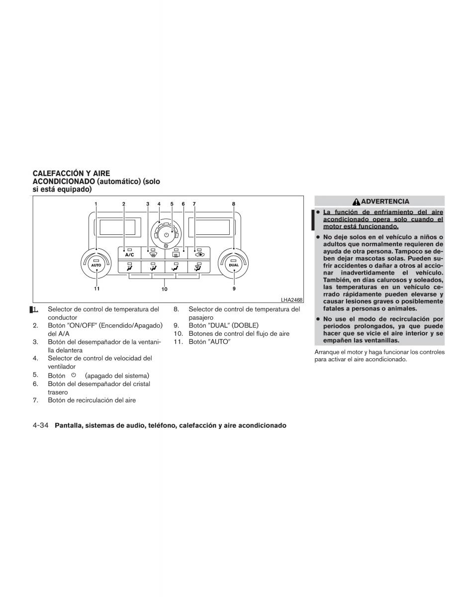 Nissan Titan I 1 manual del propietario / page 214