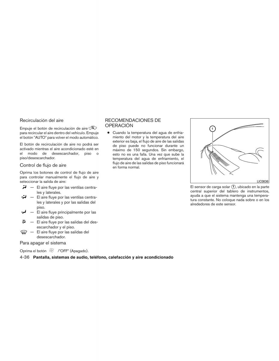 Nissan Titan I 1 manual del propietario / page 216