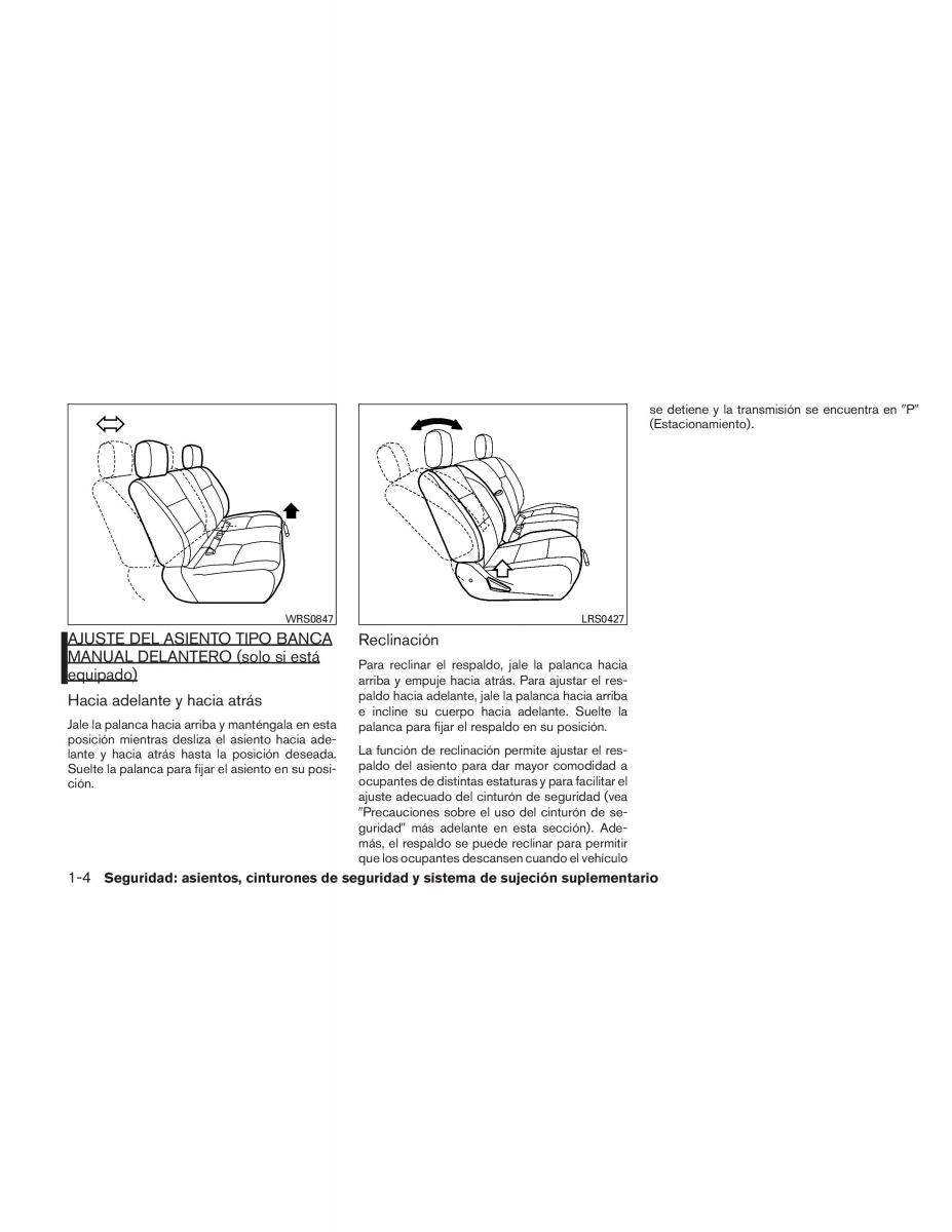 Nissan Titan I 1 manual del propietario / page 22