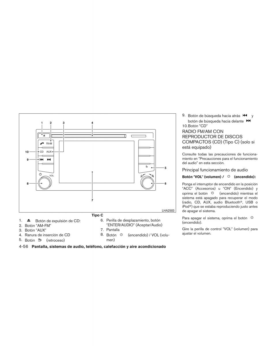 Nissan Titan I 1 manual del propietario / page 236