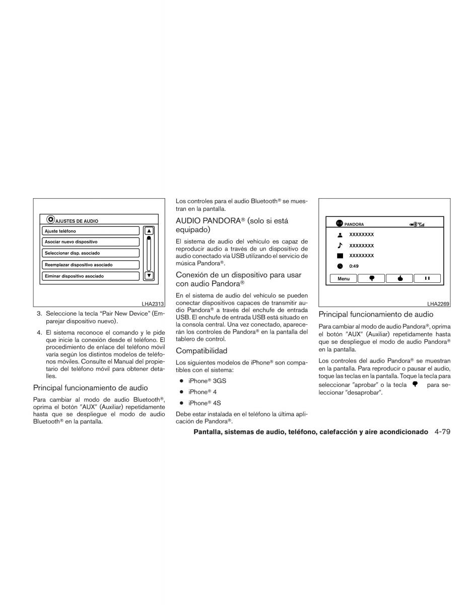 Nissan Titan I 1 manual del propietario / page 259