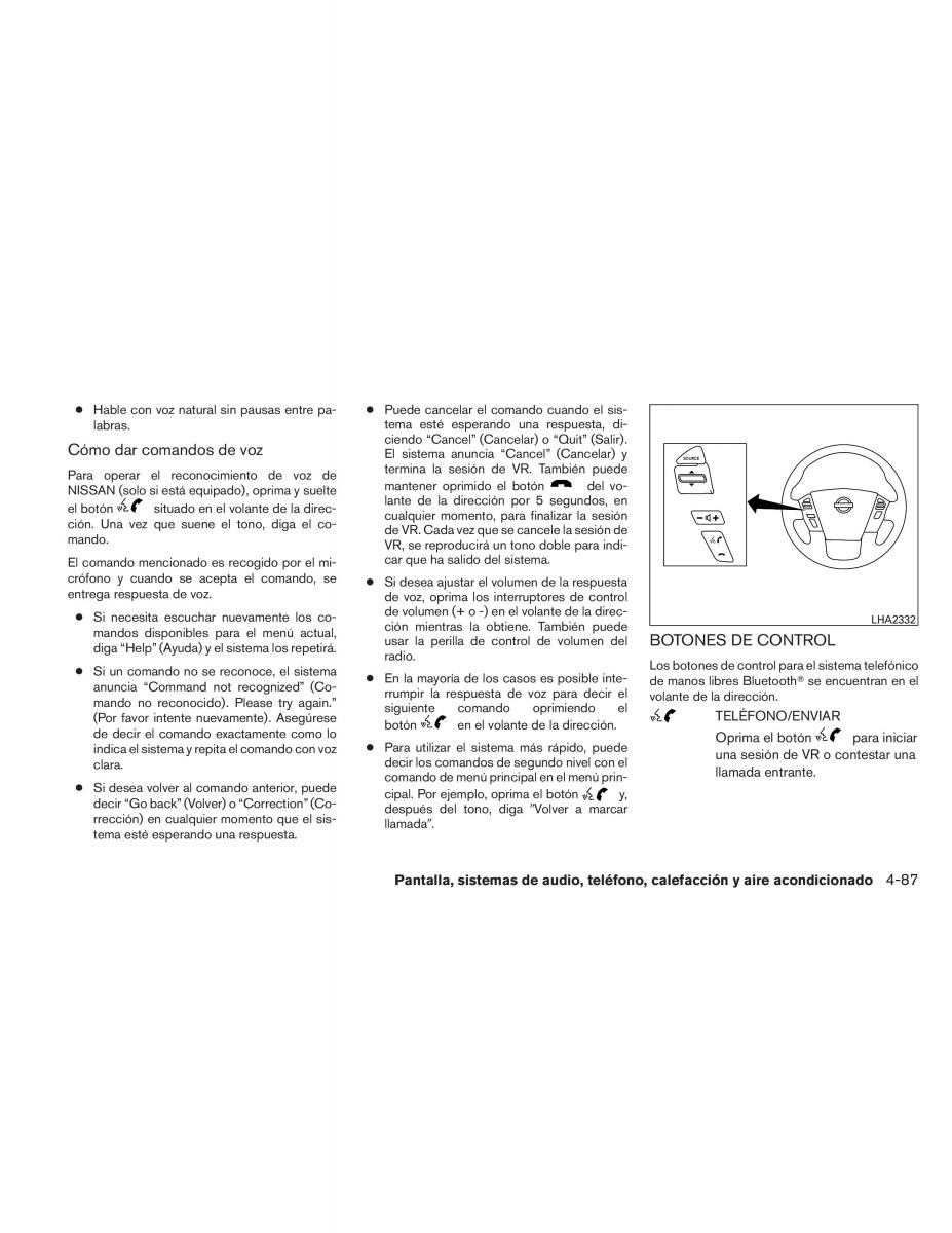 Nissan Titan I 1 manual del propietario / page 267