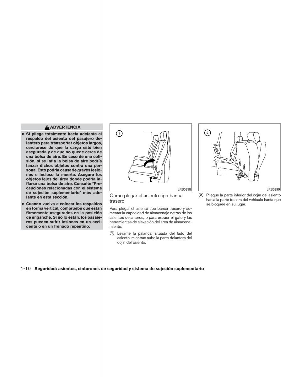 Nissan Titan I 1 manual del propietario / page 28