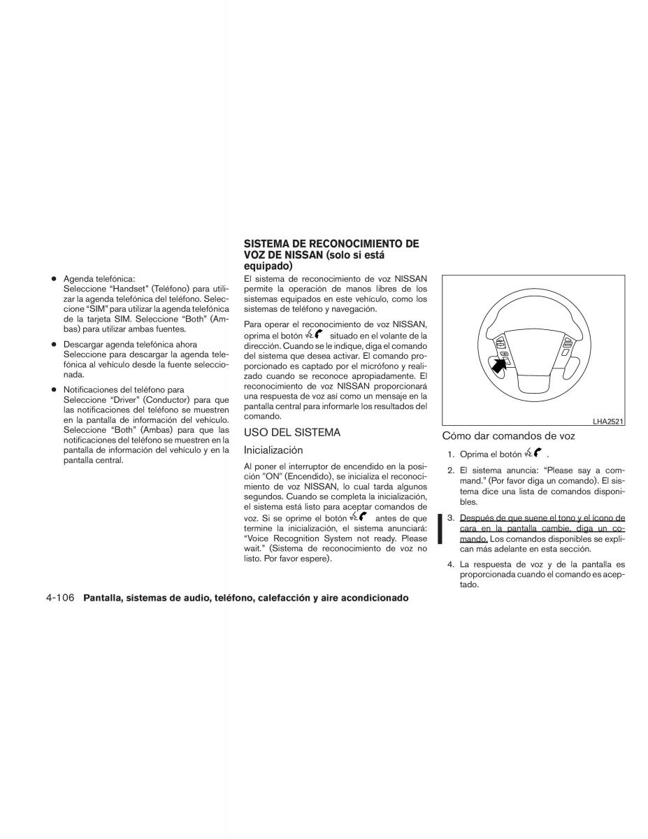 Nissan Titan I 1 manual del propietario / page 286