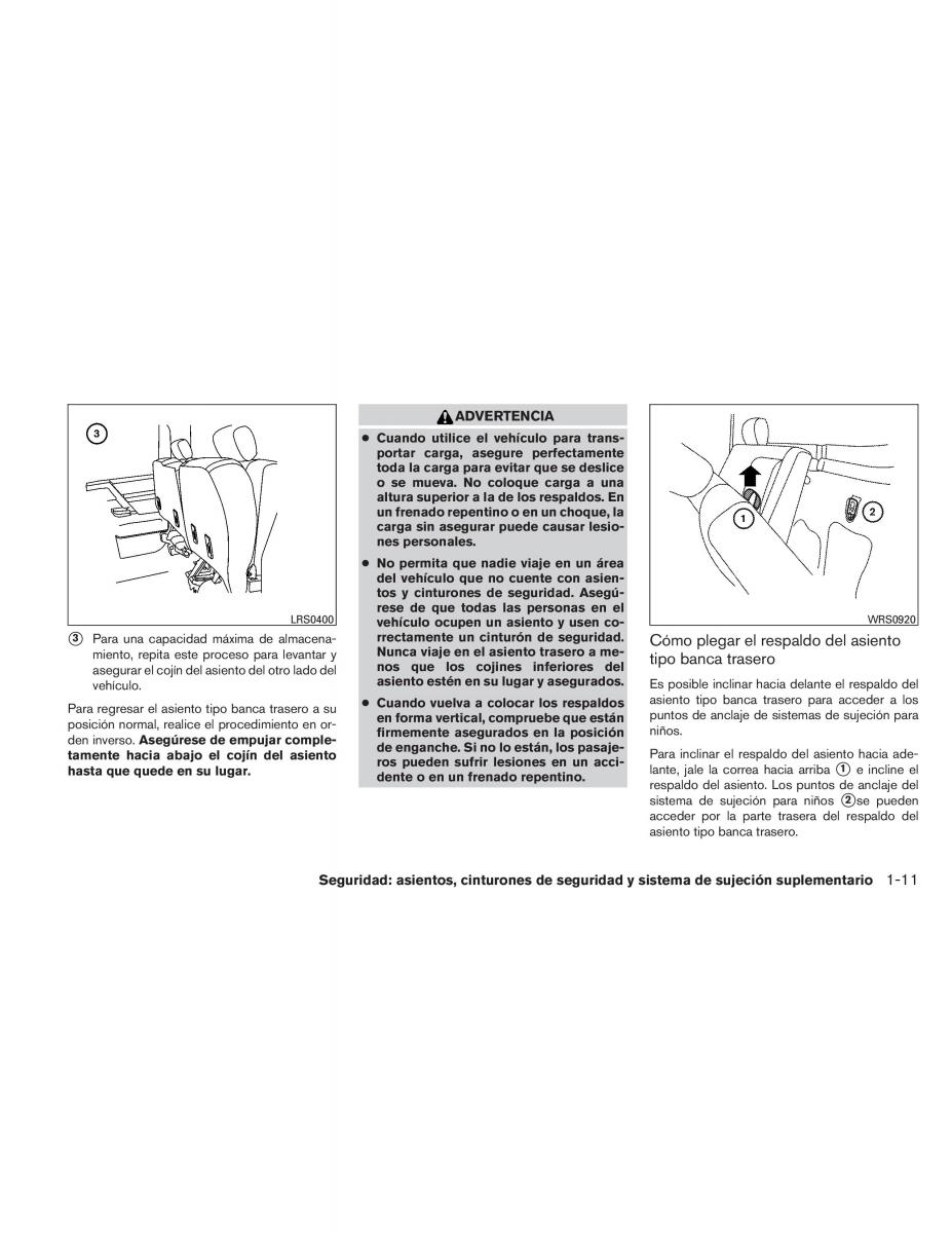 Nissan Titan I 1 manual del propietario / page 29