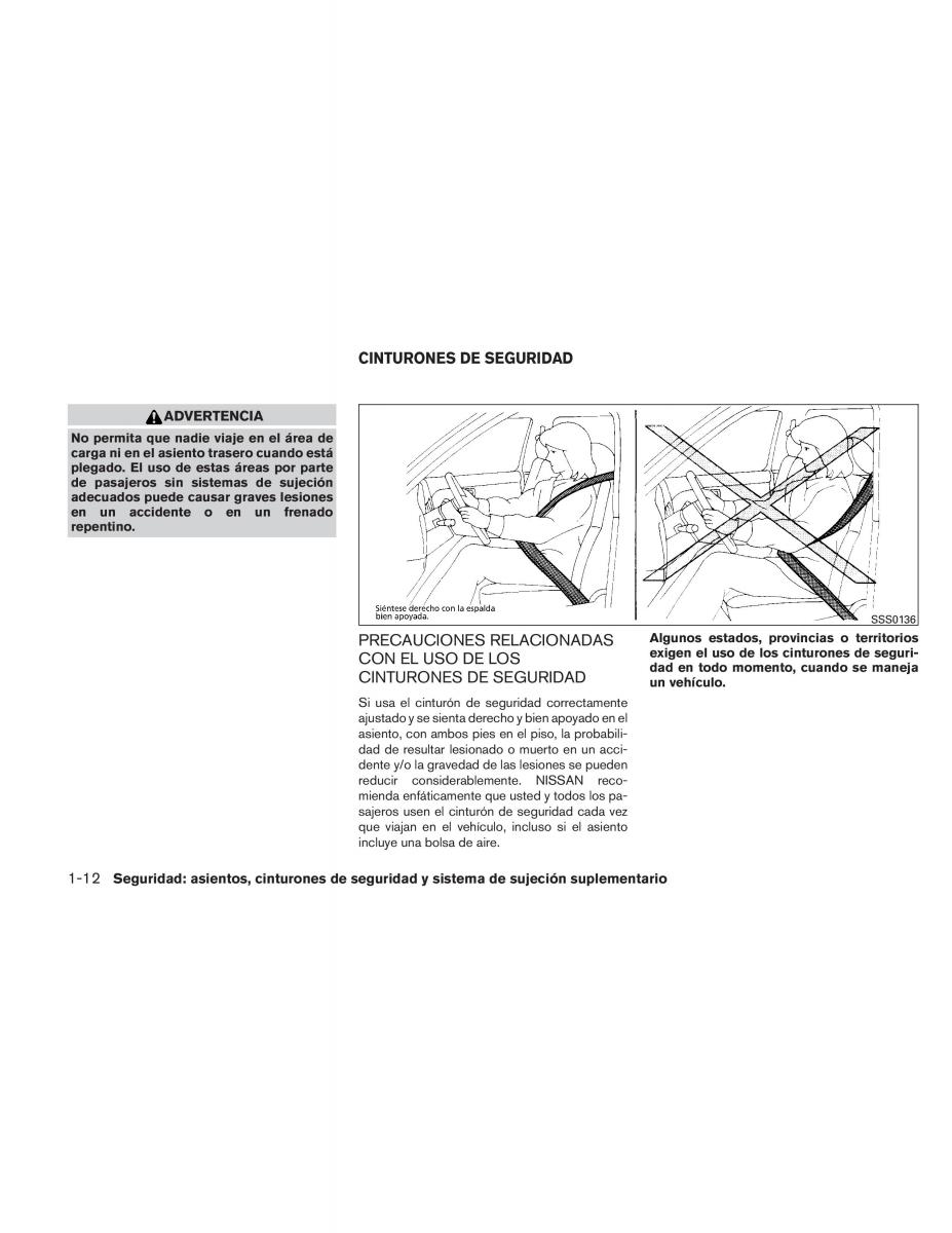 Nissan Titan I 1 manual del propietario / page 30