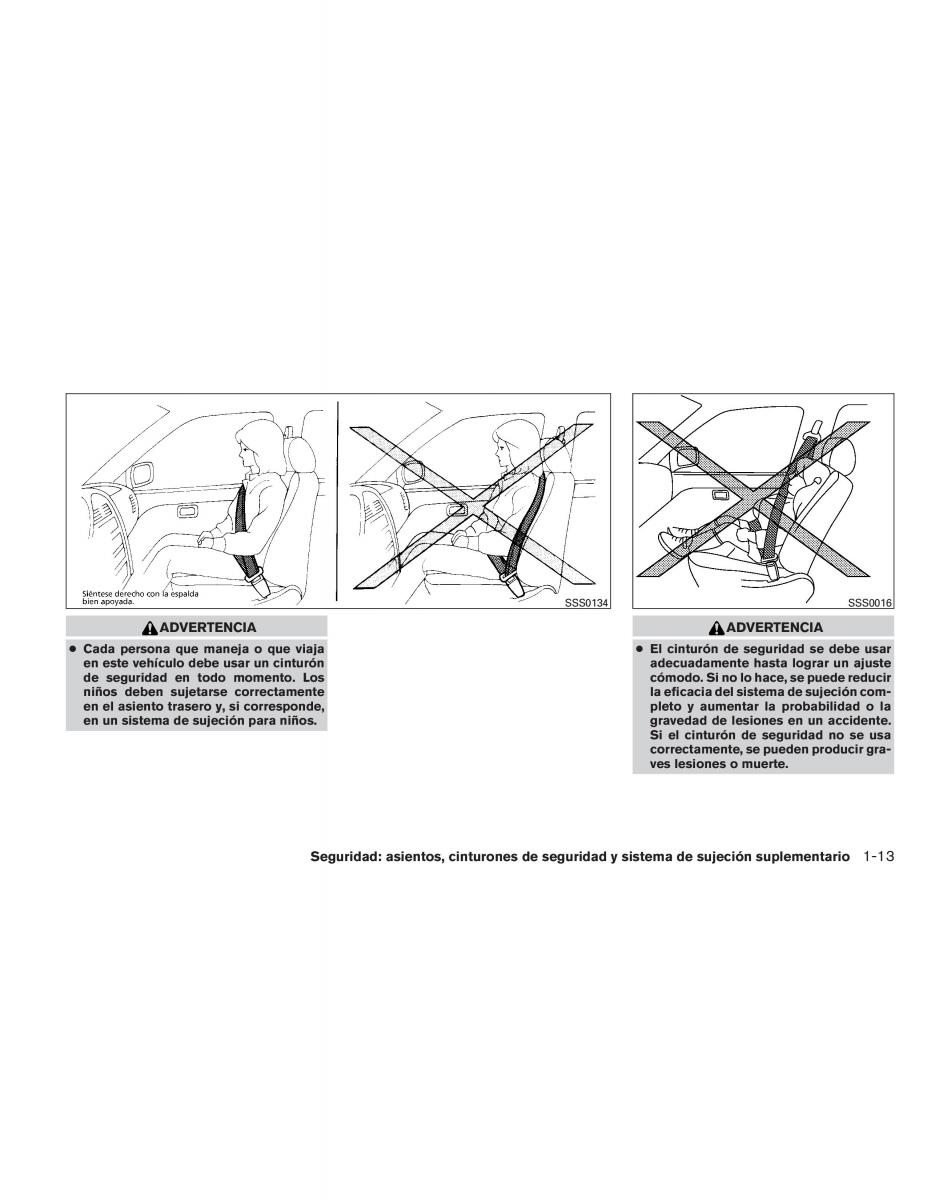 Nissan Titan I 1 manual del propietario / page 31