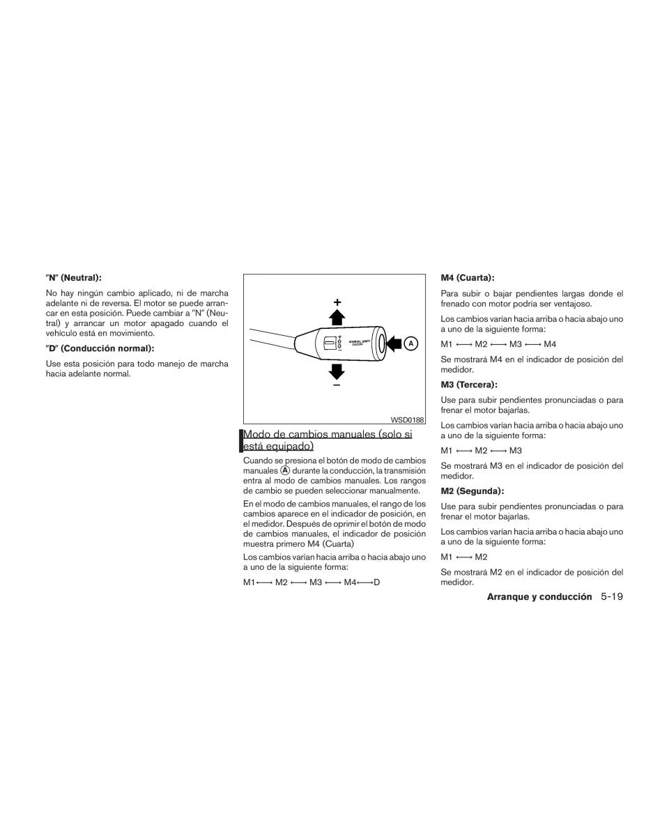 Nissan Titan I 1 manual del propietario / page 311