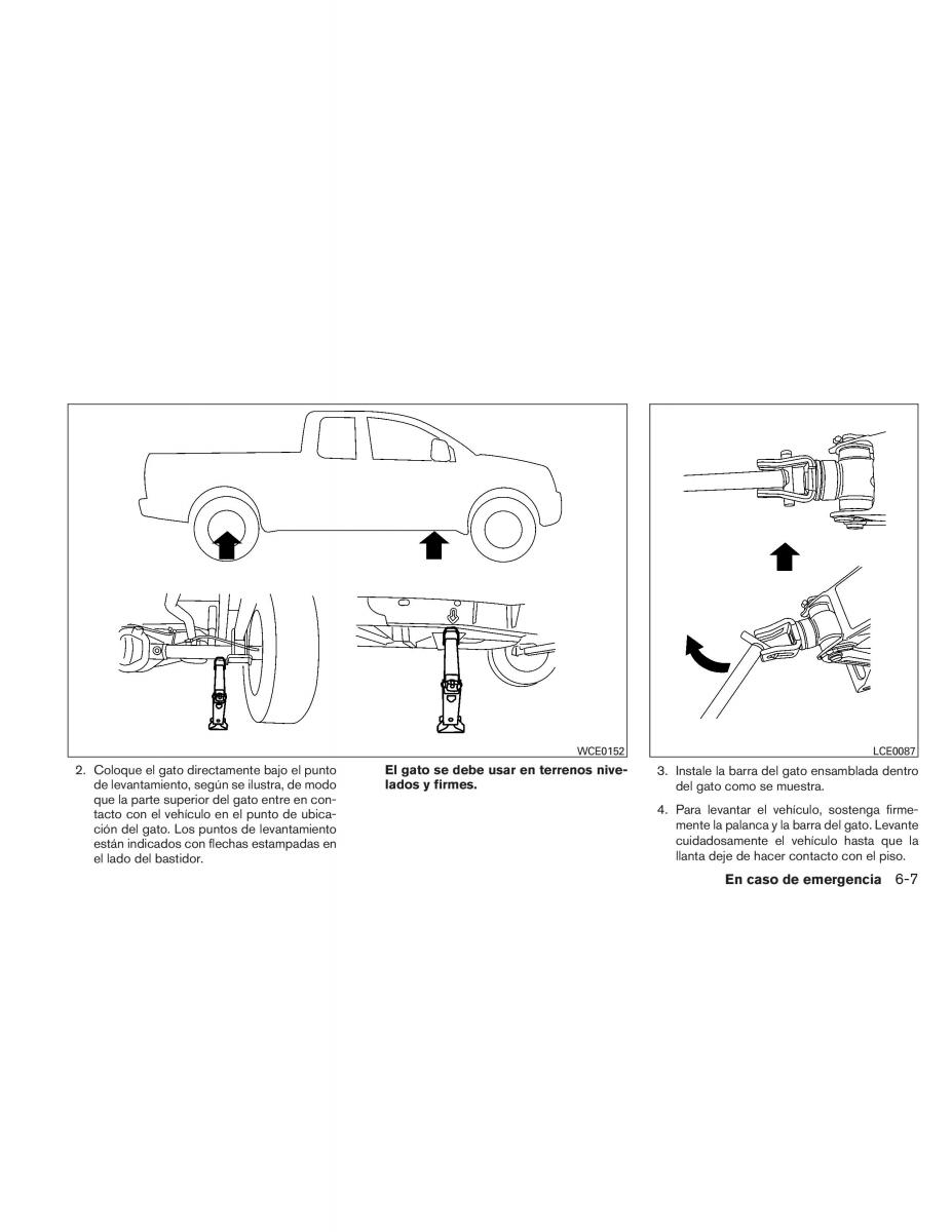 Nissan Titan I 1 manual del propietario / page 343