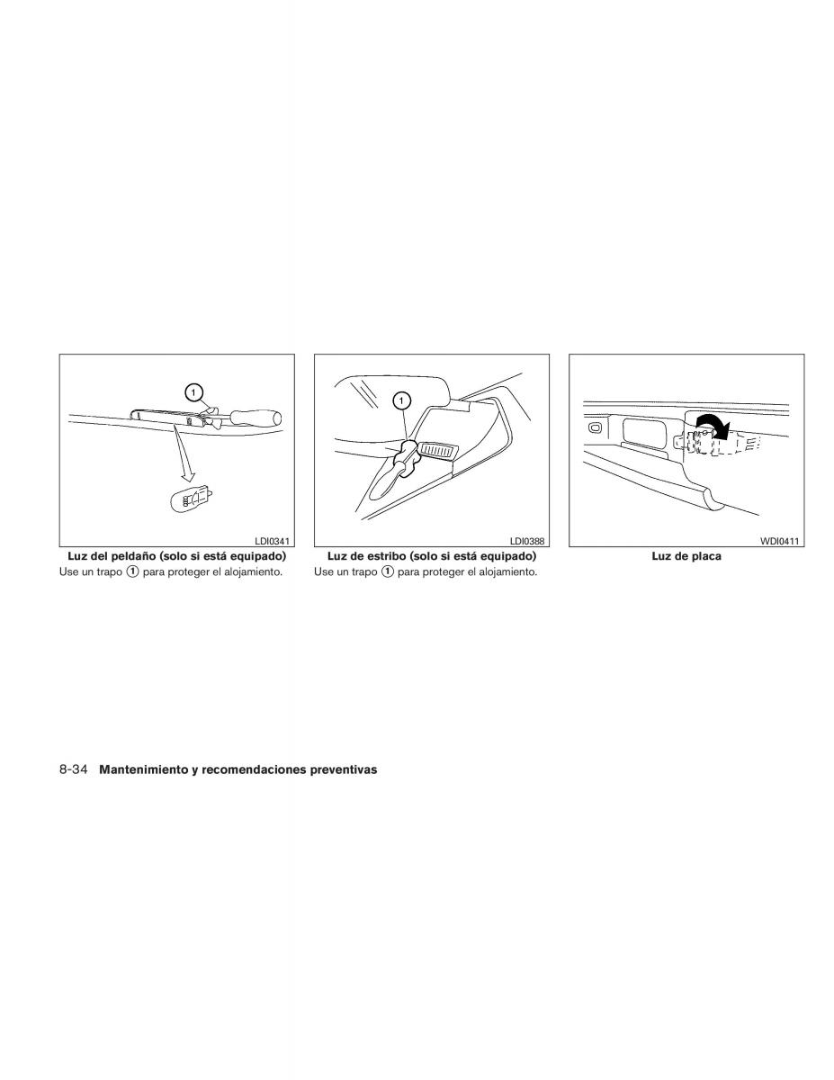 Nissan Titan I 1 manual del propietario / page 394