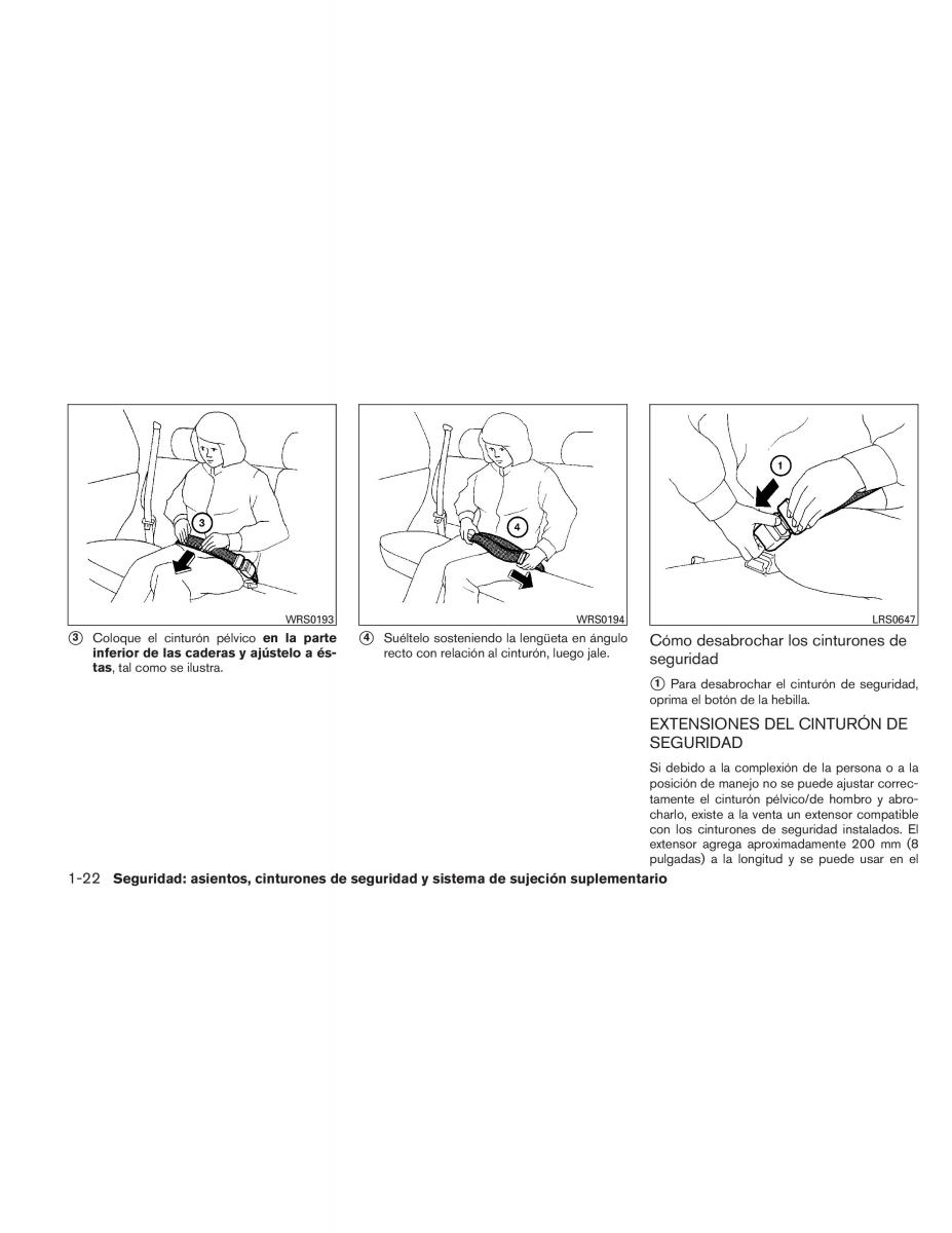 Nissan Titan I 1 manual del propietario / page 40