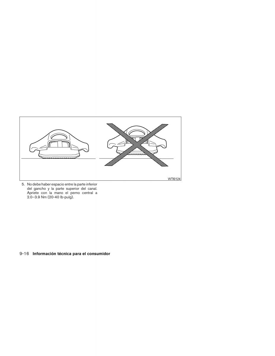 Nissan Titan I 1 manual del propietario / page 418