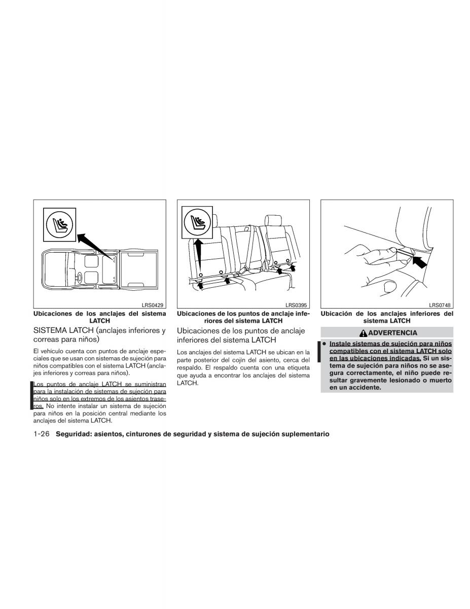 Nissan Titan I 1 manual del propietario / page 44