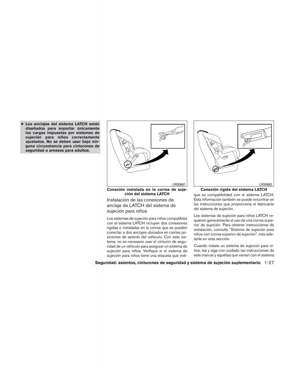 Nissan Titan I 1 manual del propietario / page 45