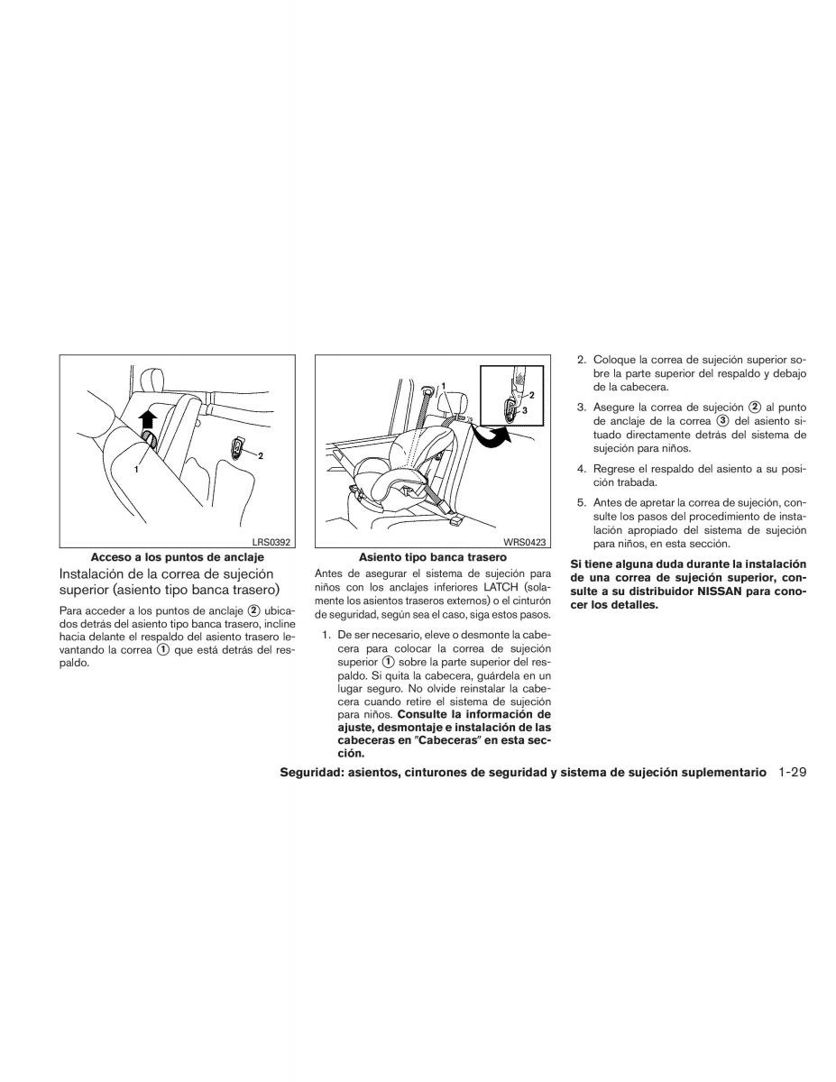 Nissan Titan I 1 manual del propietario / page 47