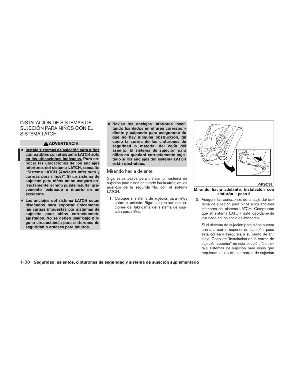 Nissan Titan I 1 manual del propietario / page 48