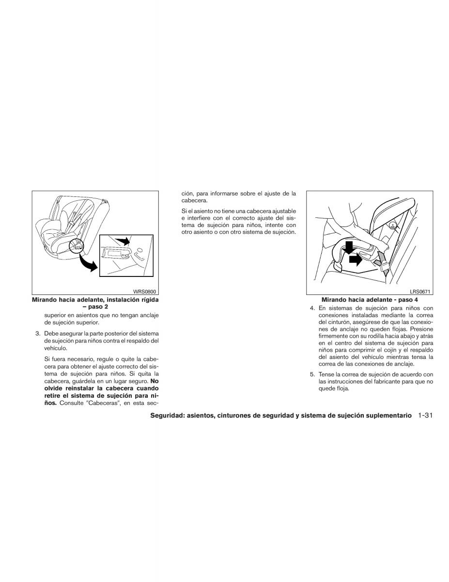 Nissan Titan I 1 manual del propietario / page 49