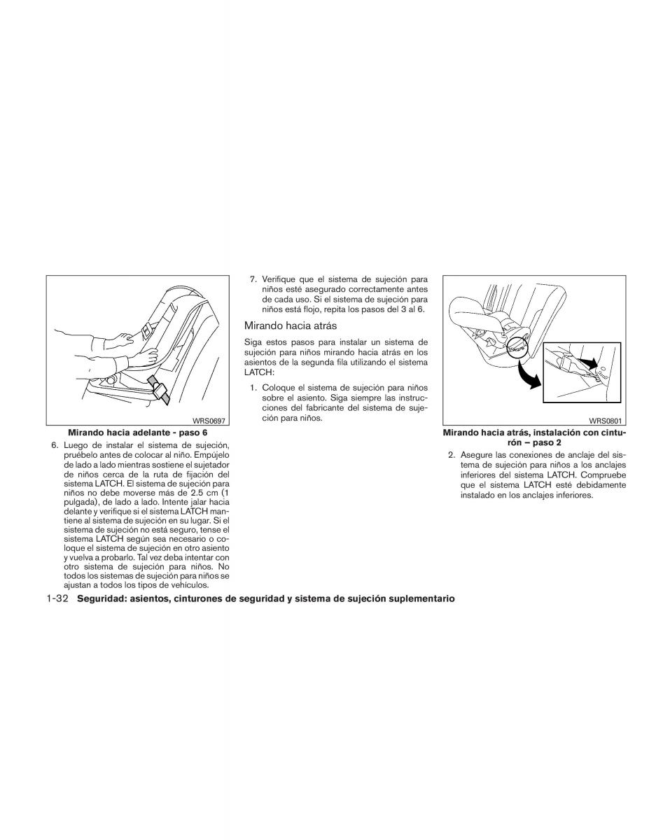 Nissan Titan I 1 manual del propietario / page 50