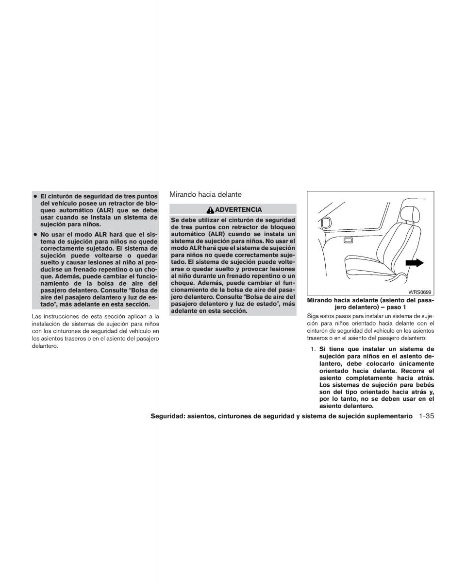 Nissan Titan I 1 manual del propietario / page 53