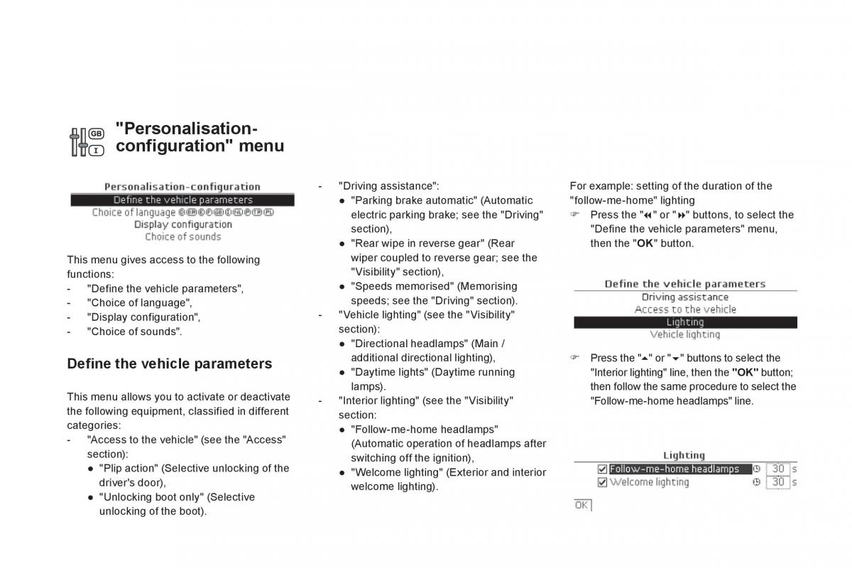 Citroen DS4 owners manual / page 68