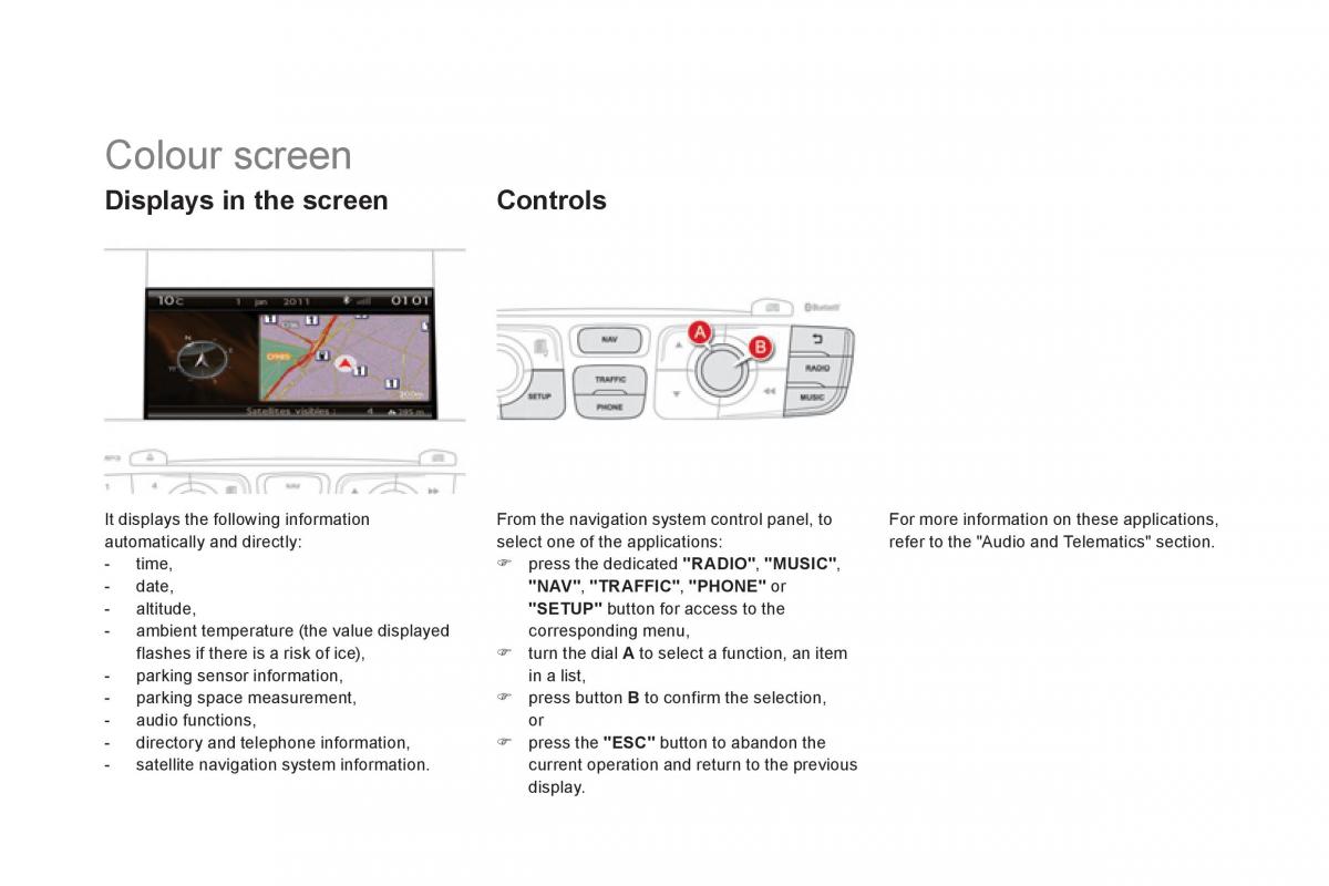 Citroen DS4 owners manual / page 70