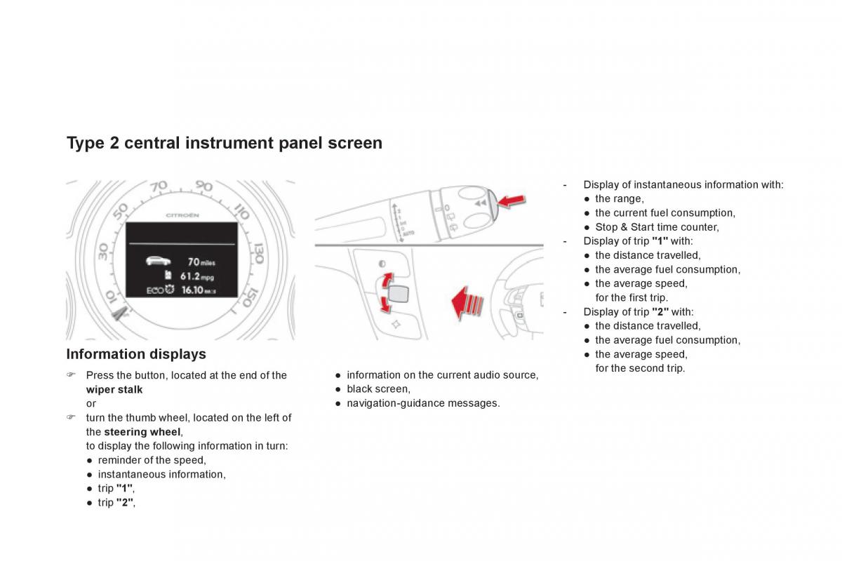 Citroen DS4 owners manual / page 74